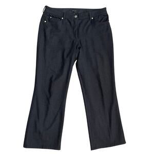 ESCADA High-Rise Virgin Wool Stretchy Dress Pants‎ in Charcoal Size 42 (Medium)